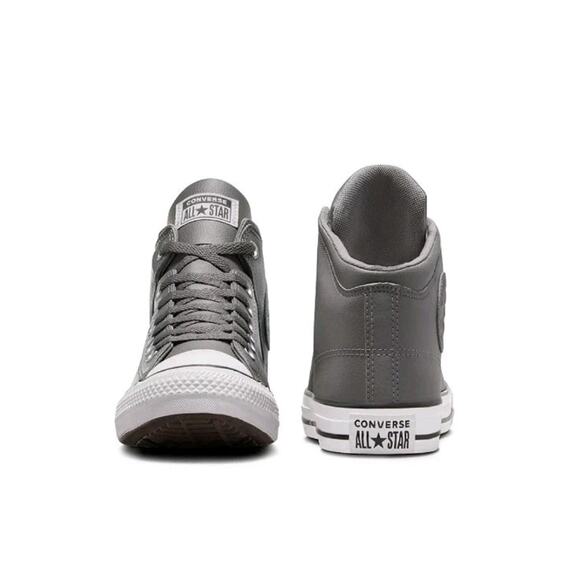 Converse CTAS High Street Mid Shoes A09524C Shark Gray Faux Leather Men\'s Size 9 main image 9